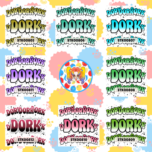Dork Stickers