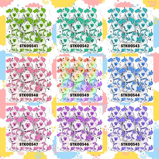 Pretty Puppy Stickers
