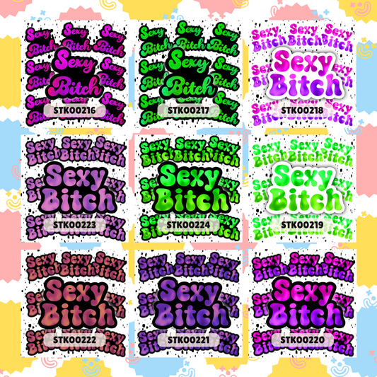 Sexy Bitch Stickers