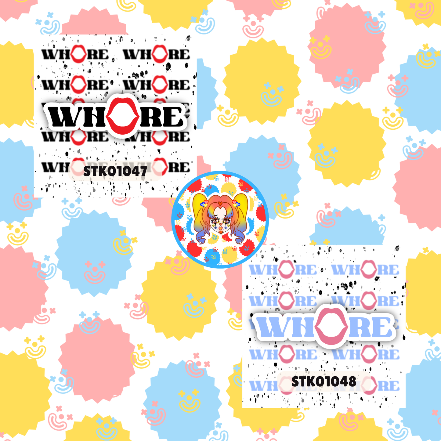 Whore Stickers