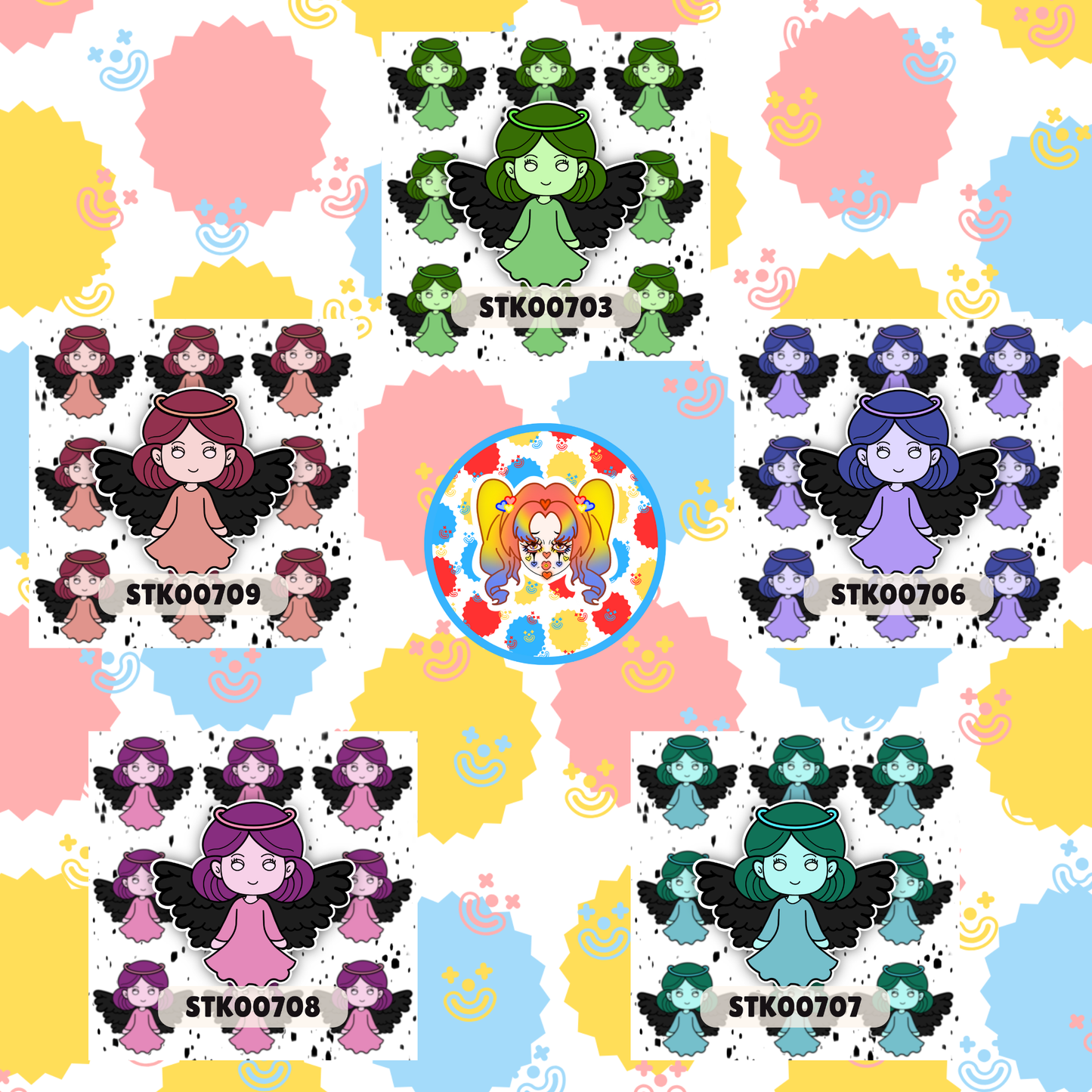 Angelic Beauty Stickers