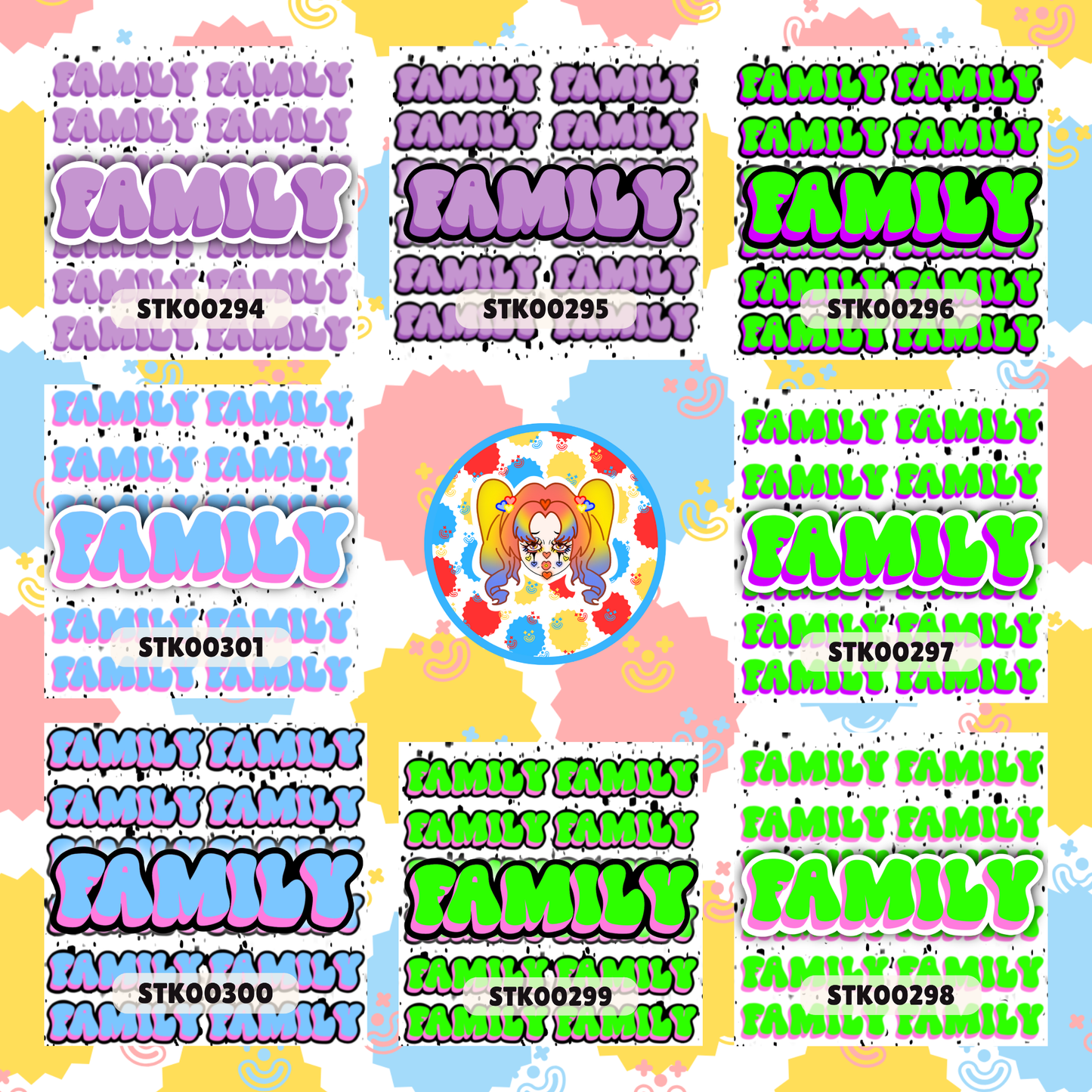 Family Stickers
