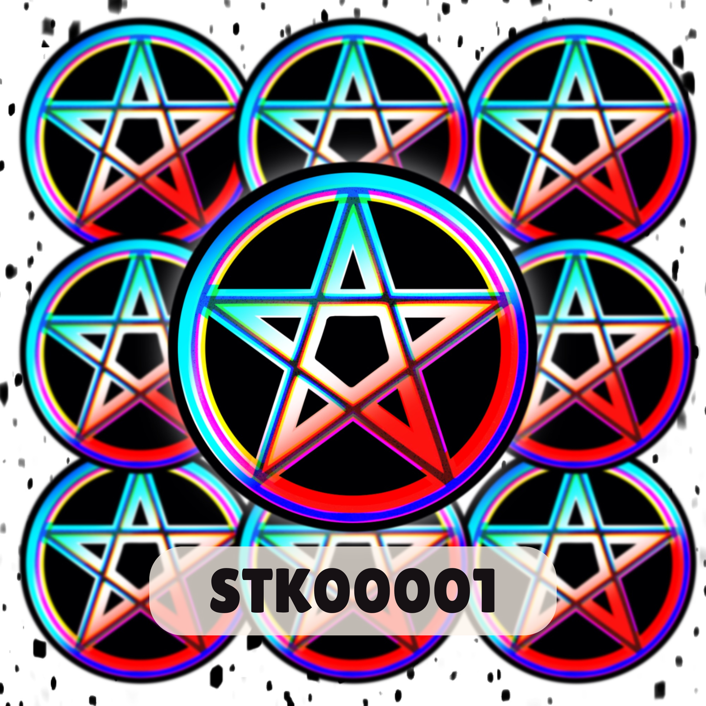 Pentacle Stickers