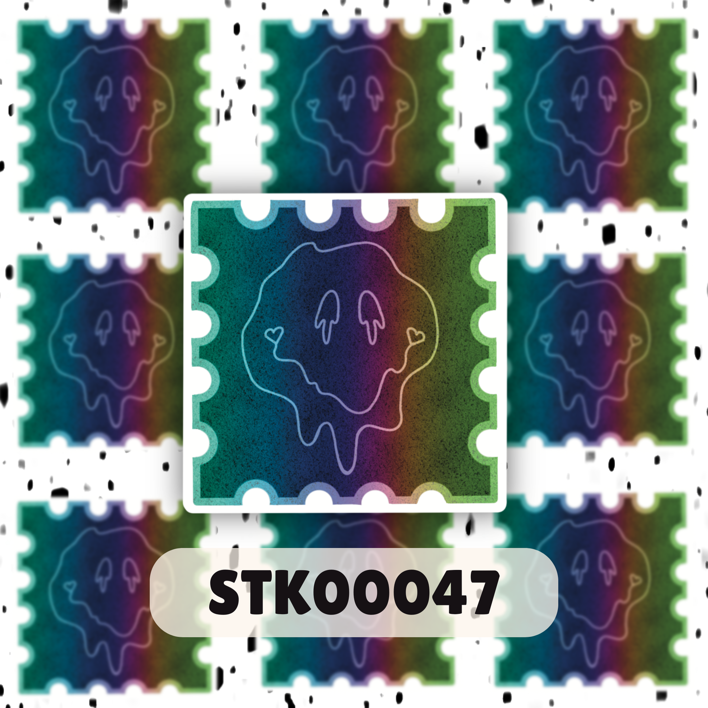 Smiley Tab Stickers