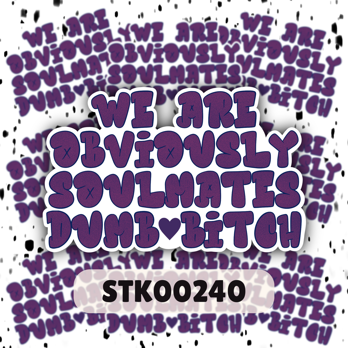 Soulmates Dummy Stickers