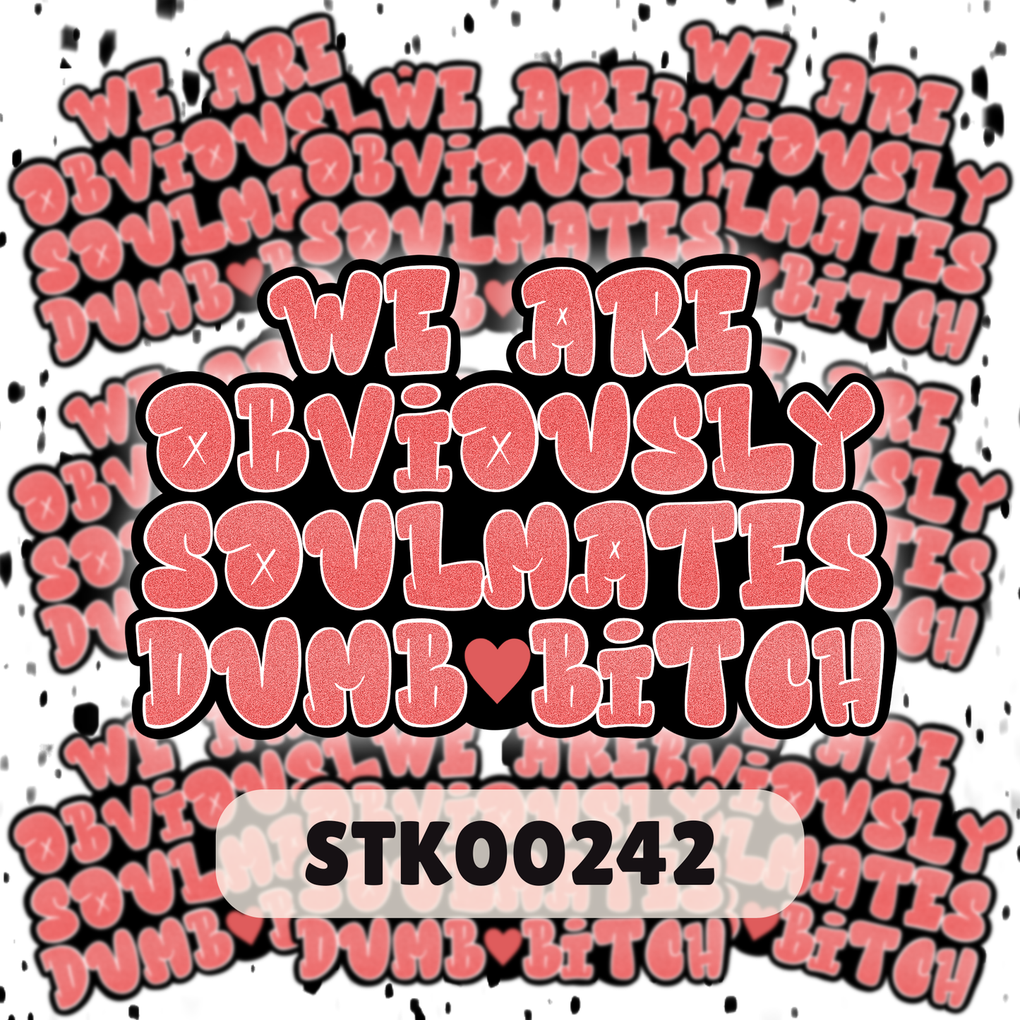 Soulmates Dummy Stickers