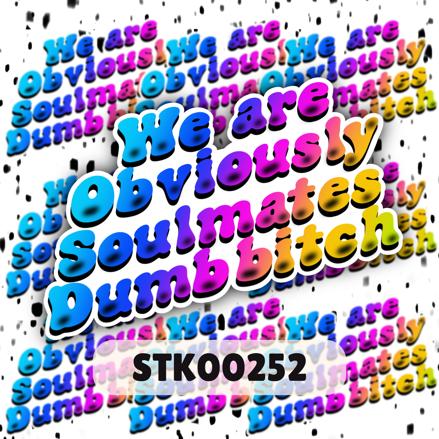 Soulmates Dummy Stickers