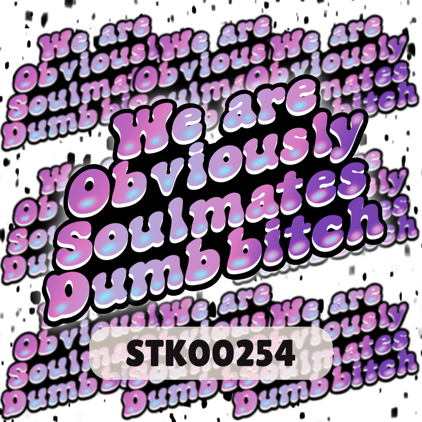 Soulmates Dummy Stickers