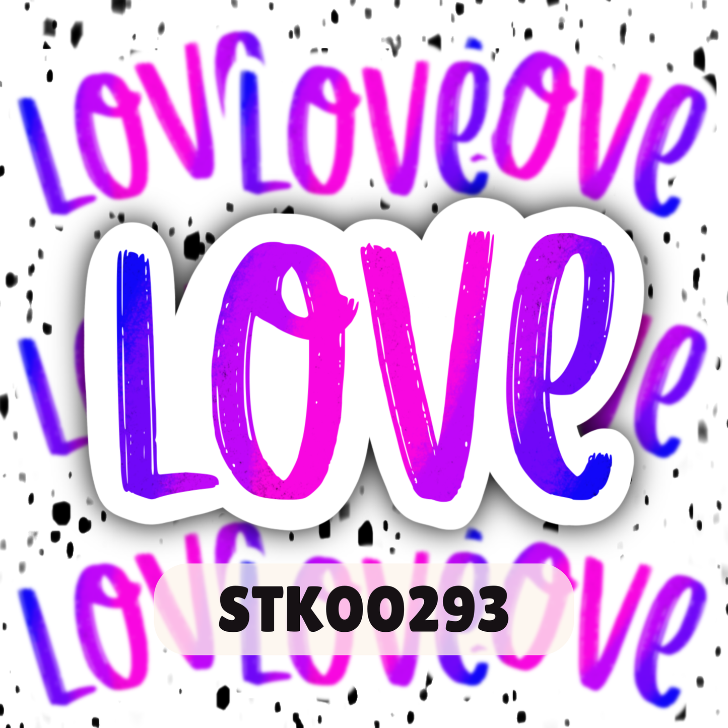 All The Love Stickers