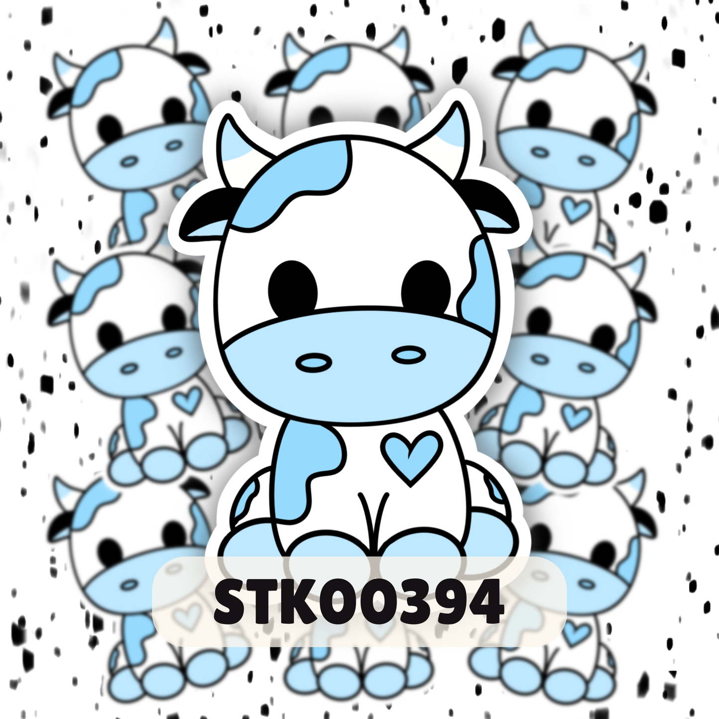 Pretty Cow Stickers