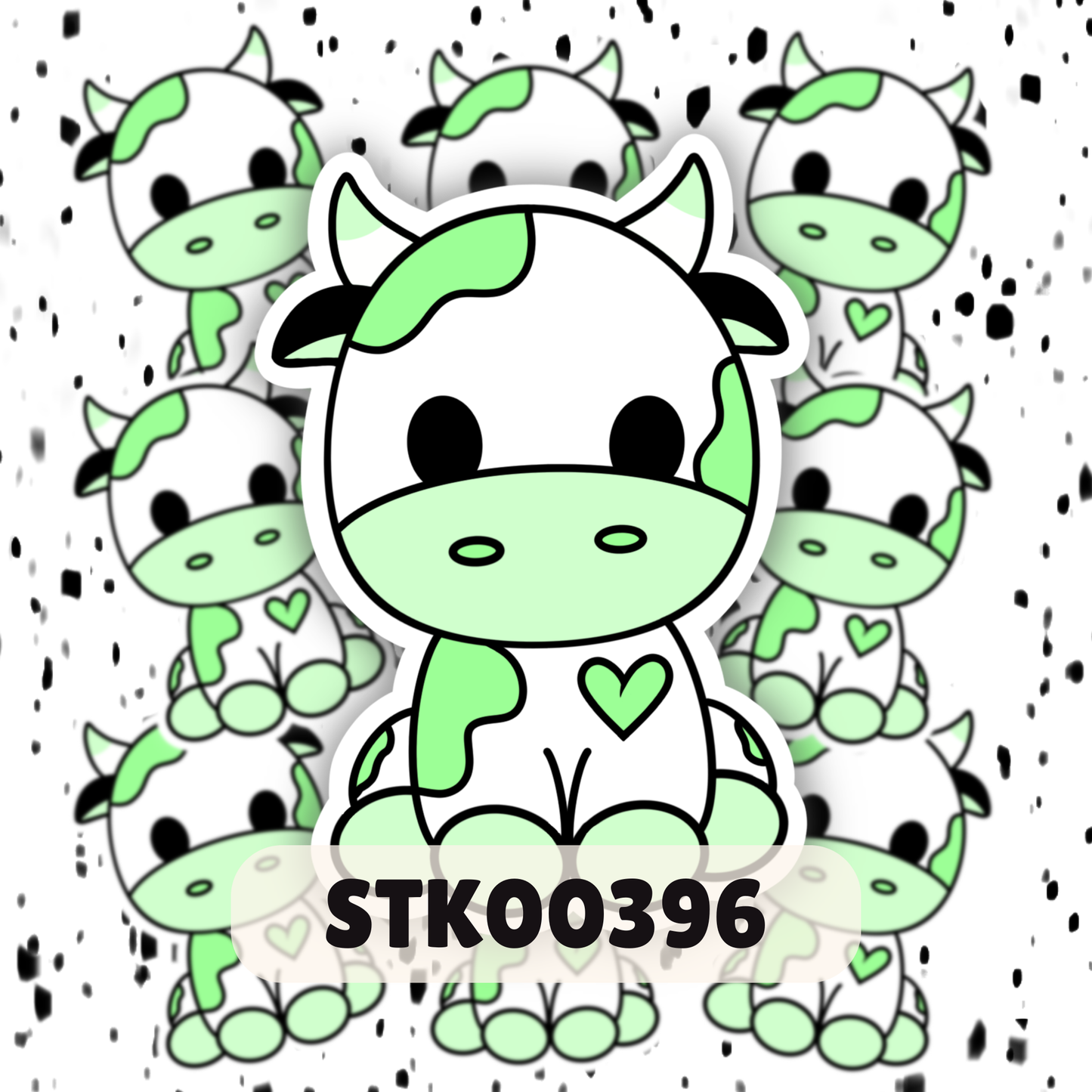 Pretty Cow Stickers