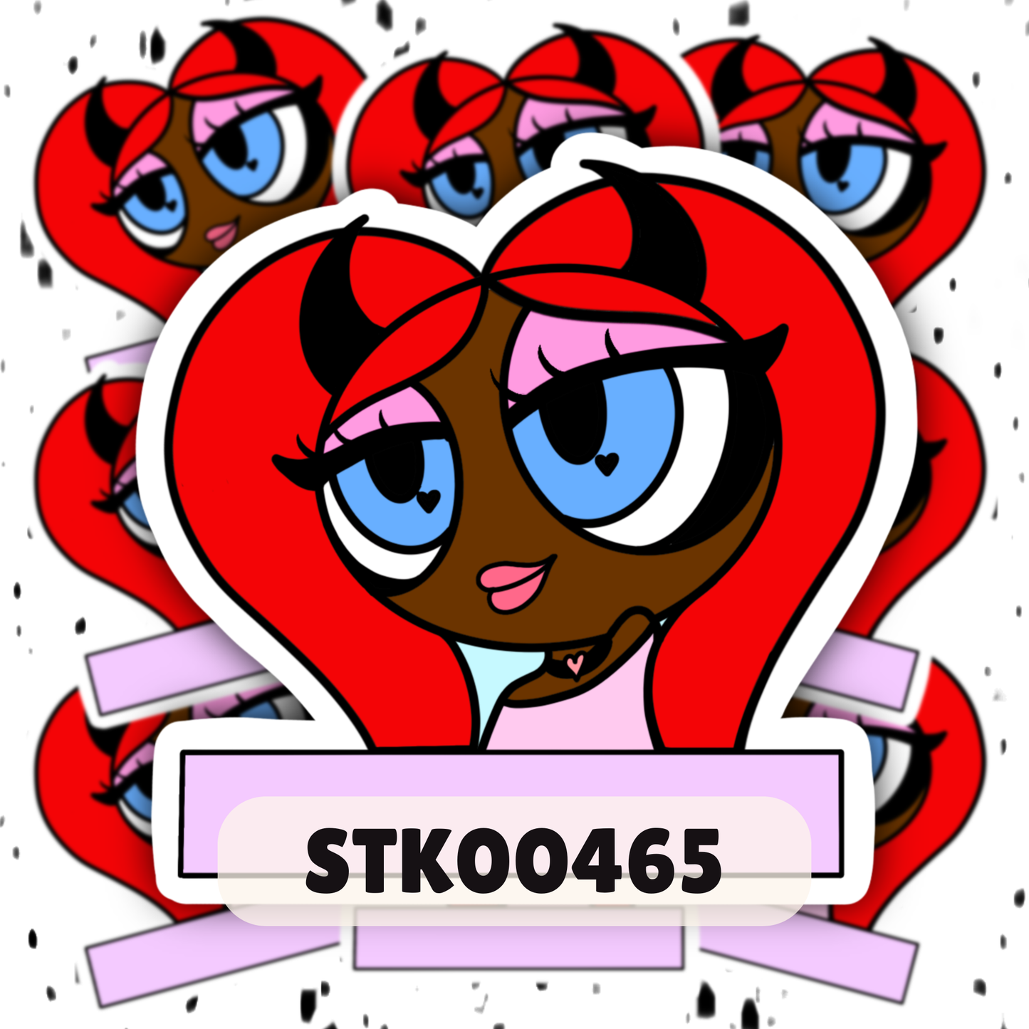 Devilish Beauty Stickers