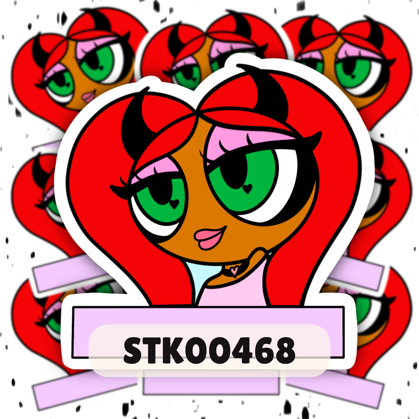 Devilish Beauty Stickers