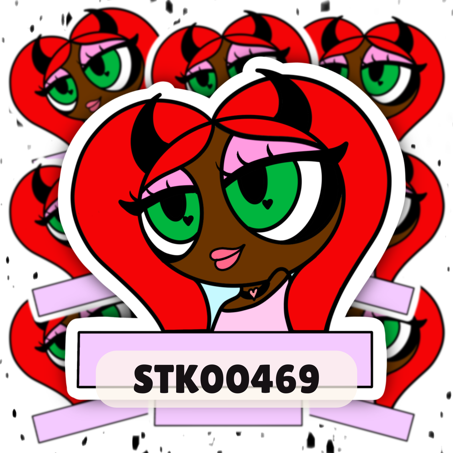 Devilish Beauty Stickers