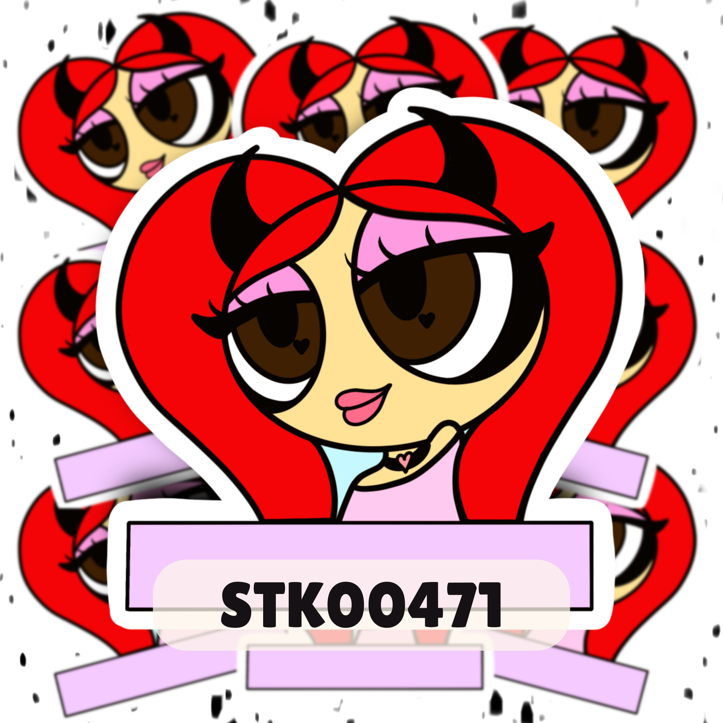 Devilish Beauty Stickers