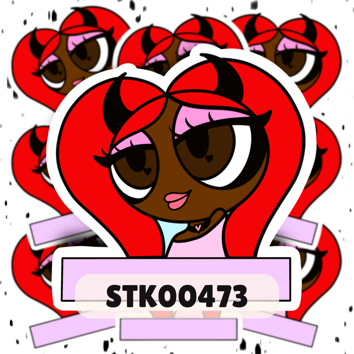 Devilish Beauty Stickers
