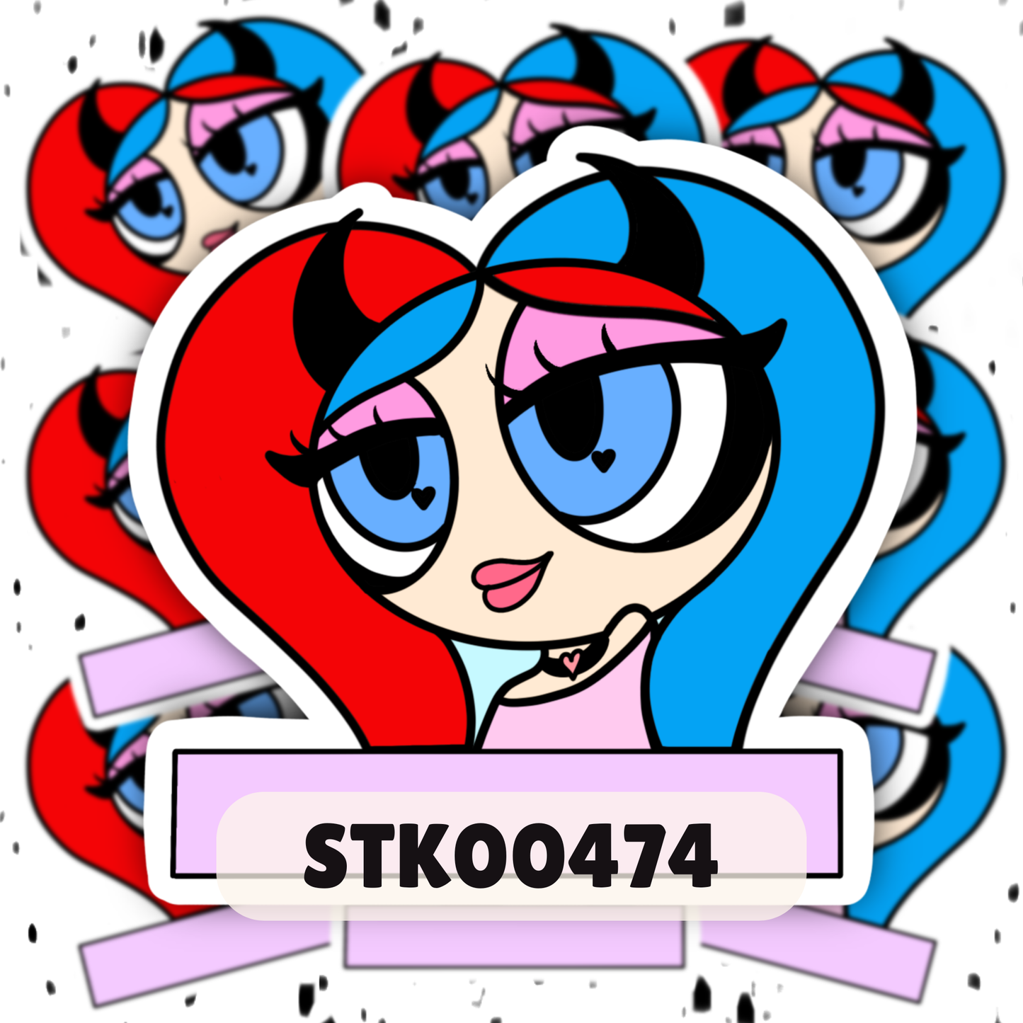 Devilish Beauty Stickers