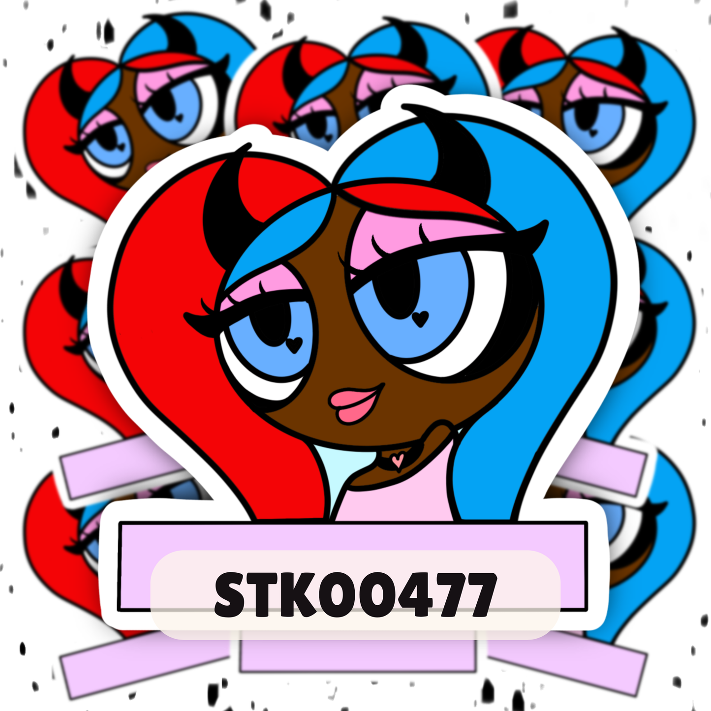 Devilish Beauty Stickers