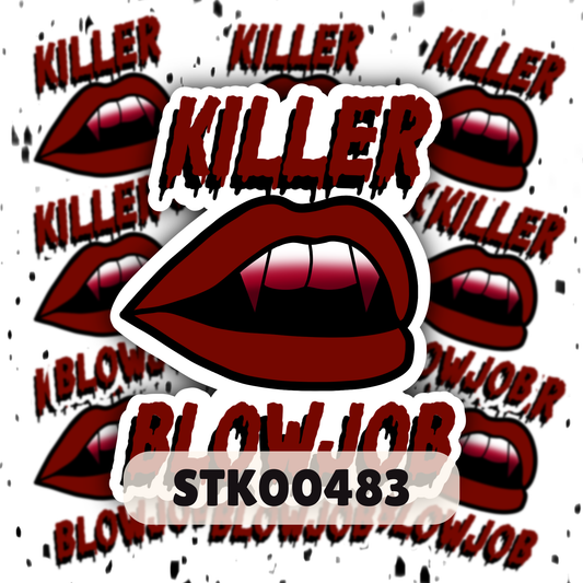 Killer Blowjob Stickers