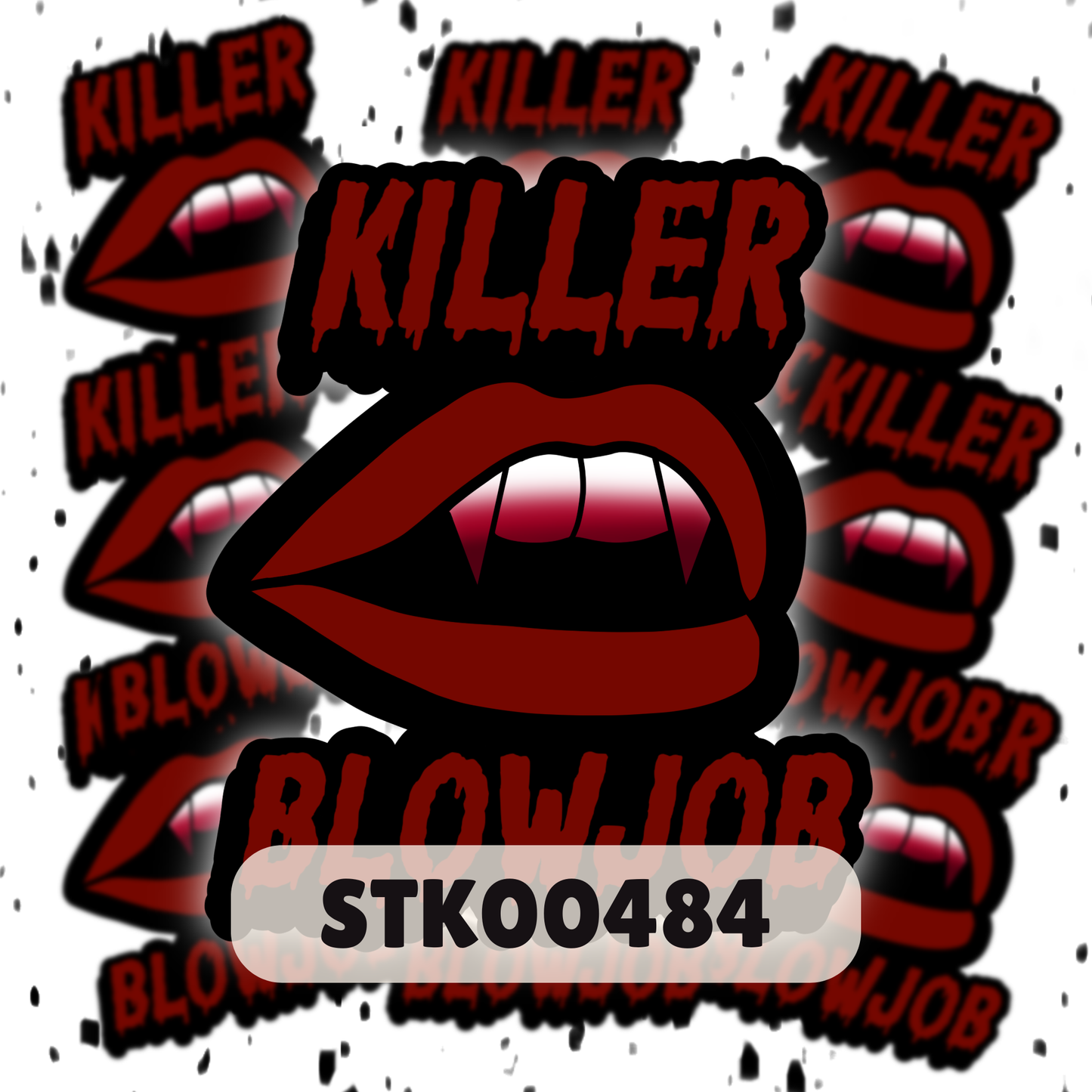 Killer Blowjob Stickers