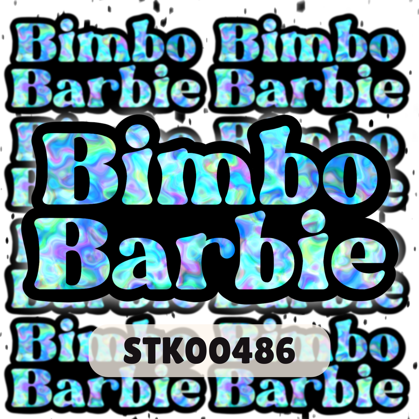 Bimbo Barbie Stickers