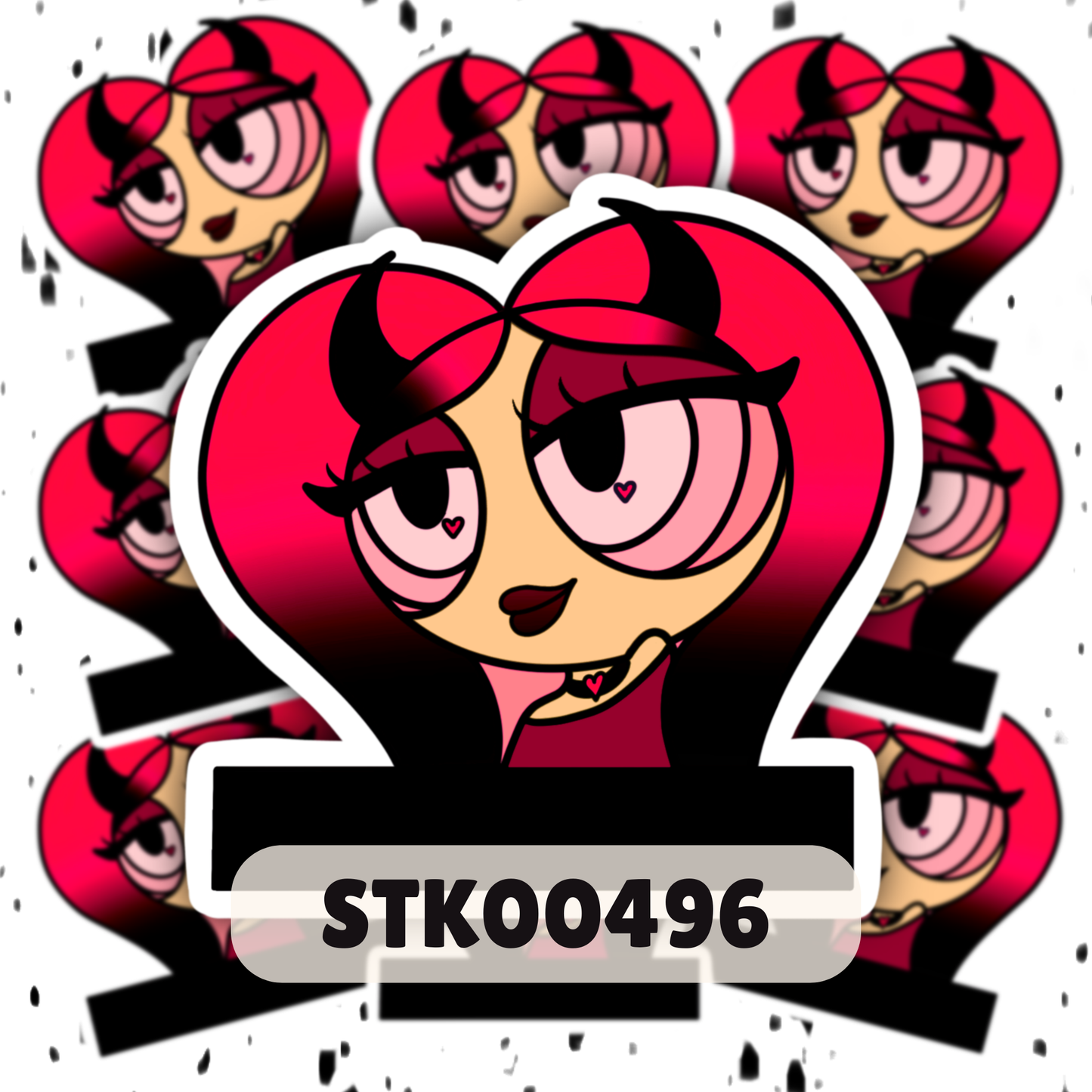Devilish Beauty Stickers ~ Halloween Collections
