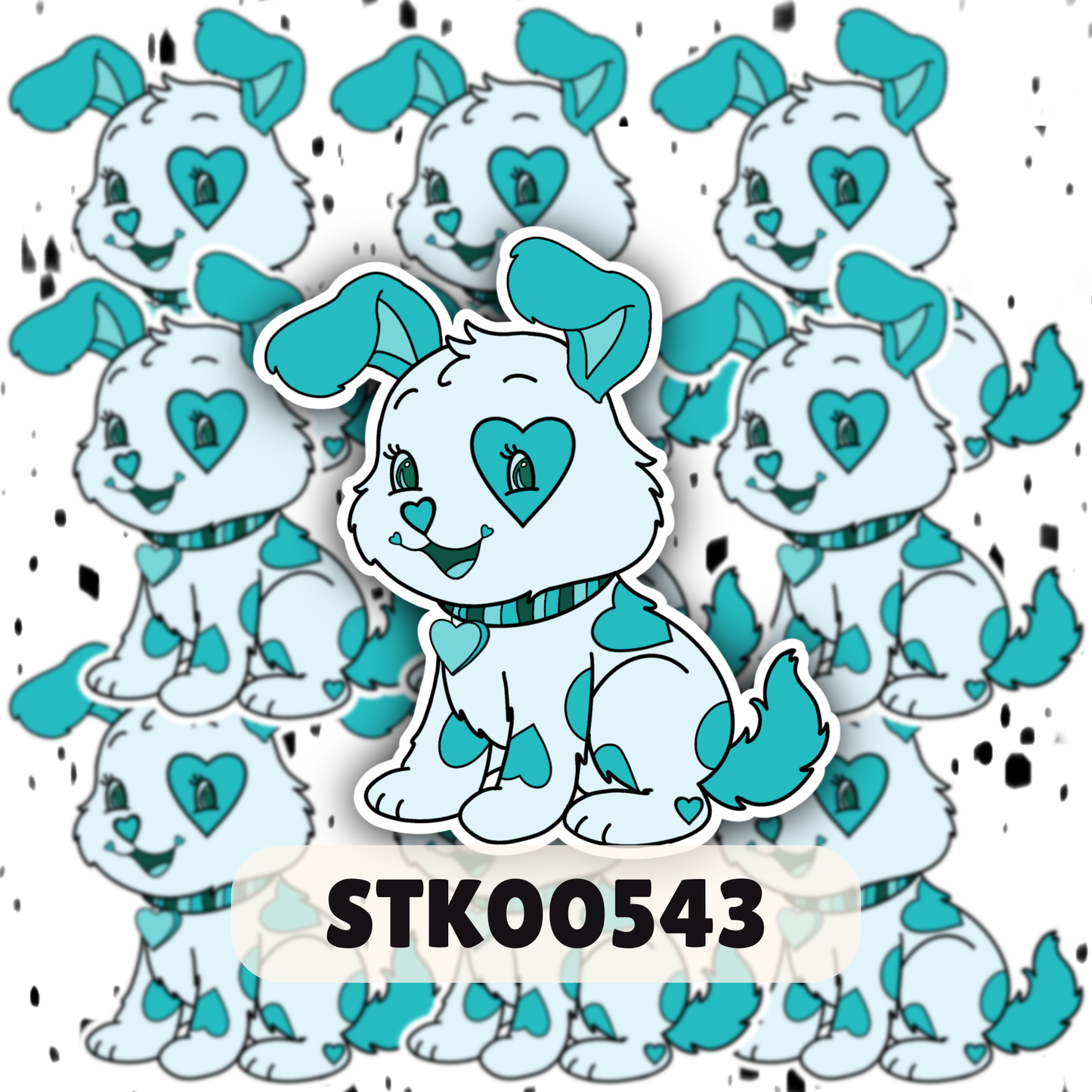 Pretty Puppy Stickers