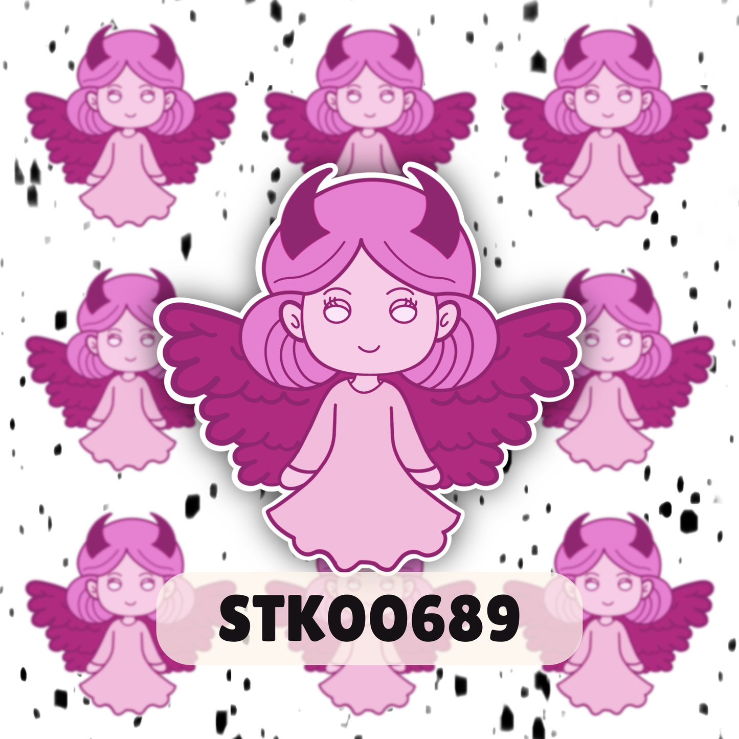 Devilish Beauty Stickers