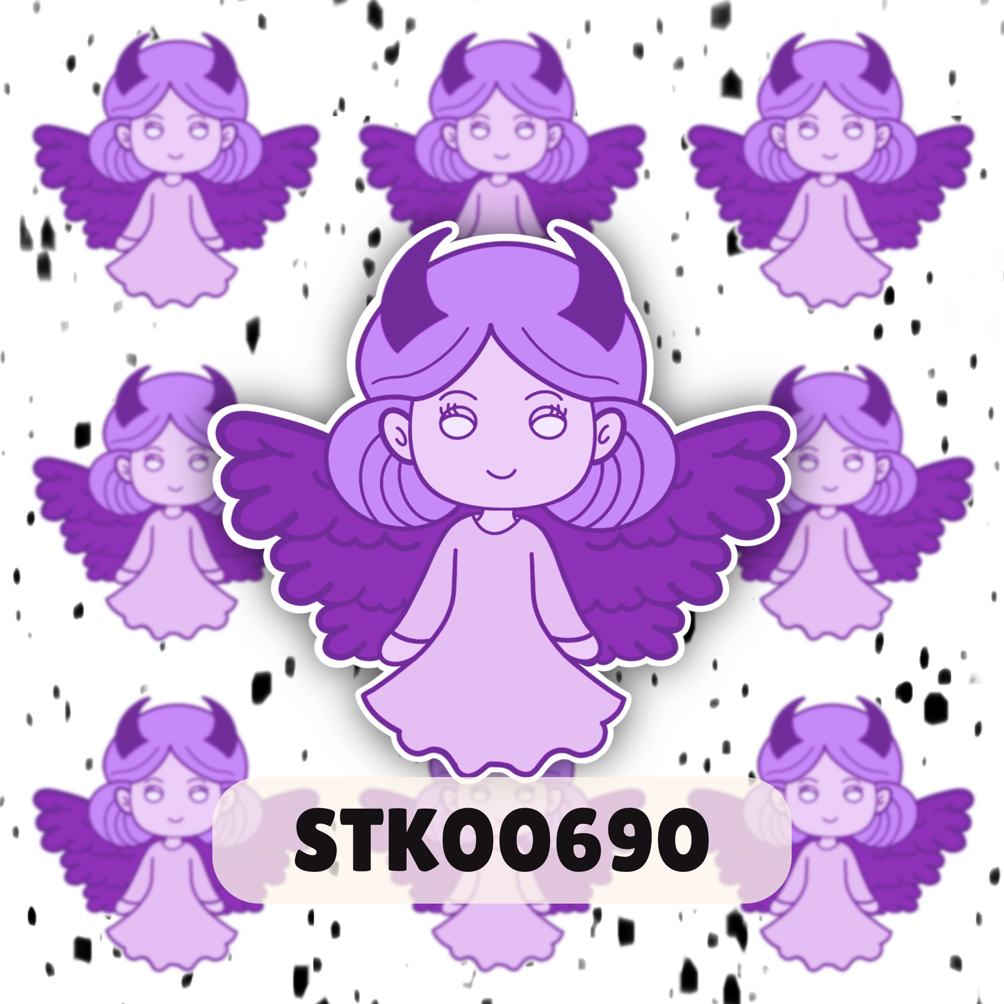 Devilish Beauty Stickers