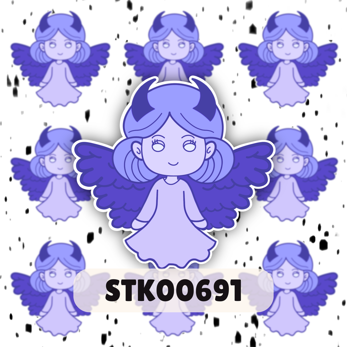 Devilish Beauty Stickers