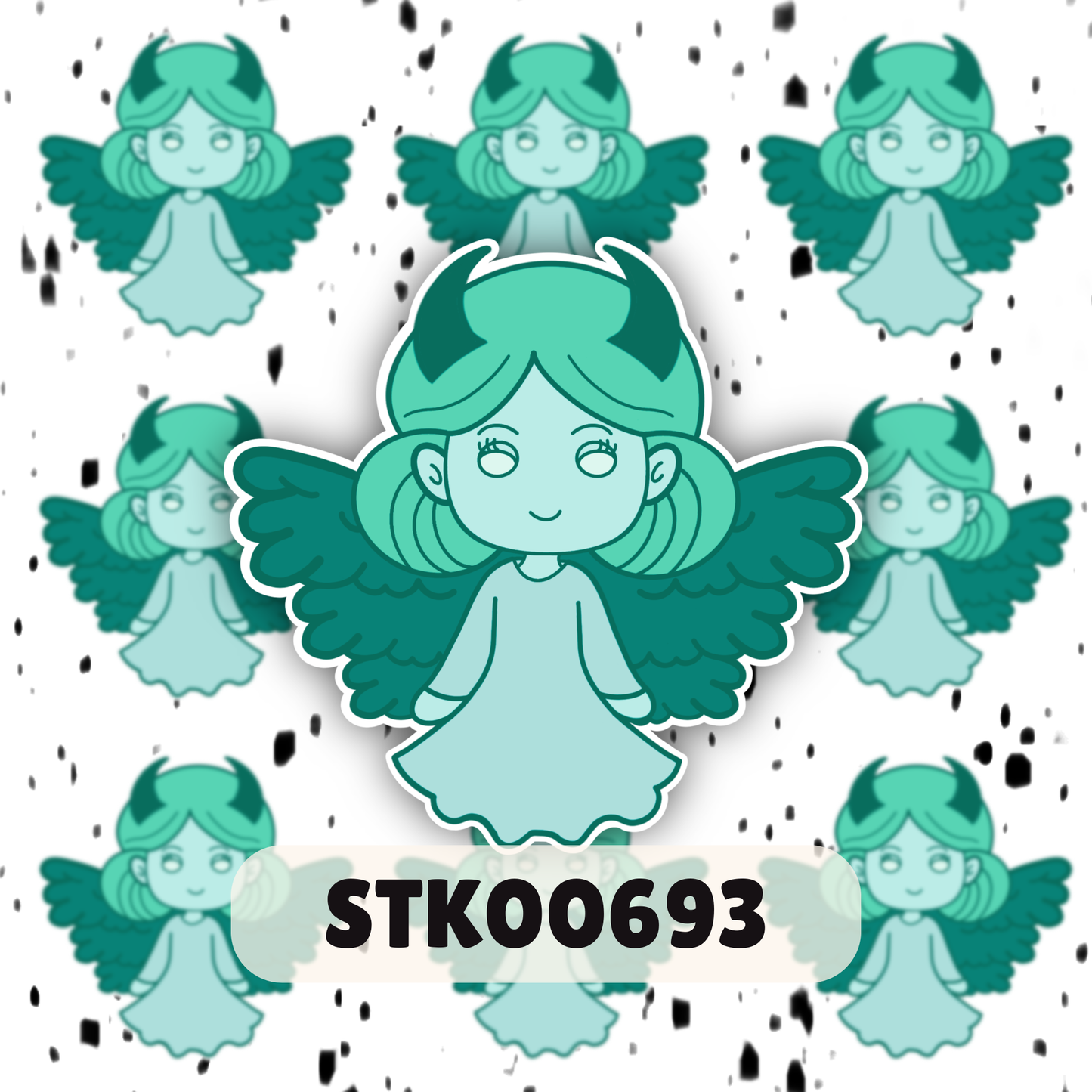 Devilish Beauty Stickers