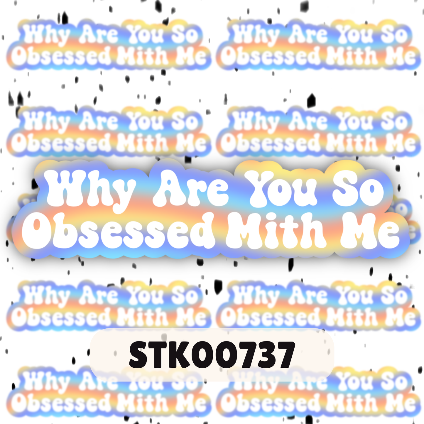 Obsessed Stickers