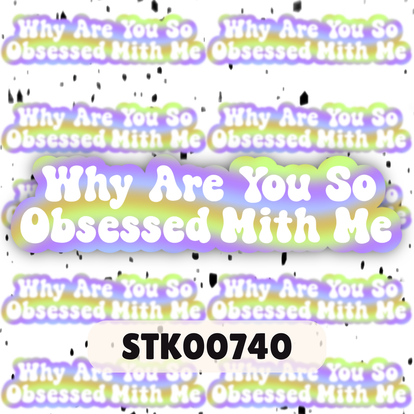 Obsessed Stickers