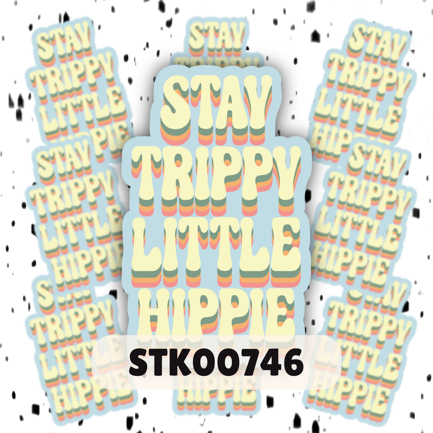 Stay Trippy Stickers