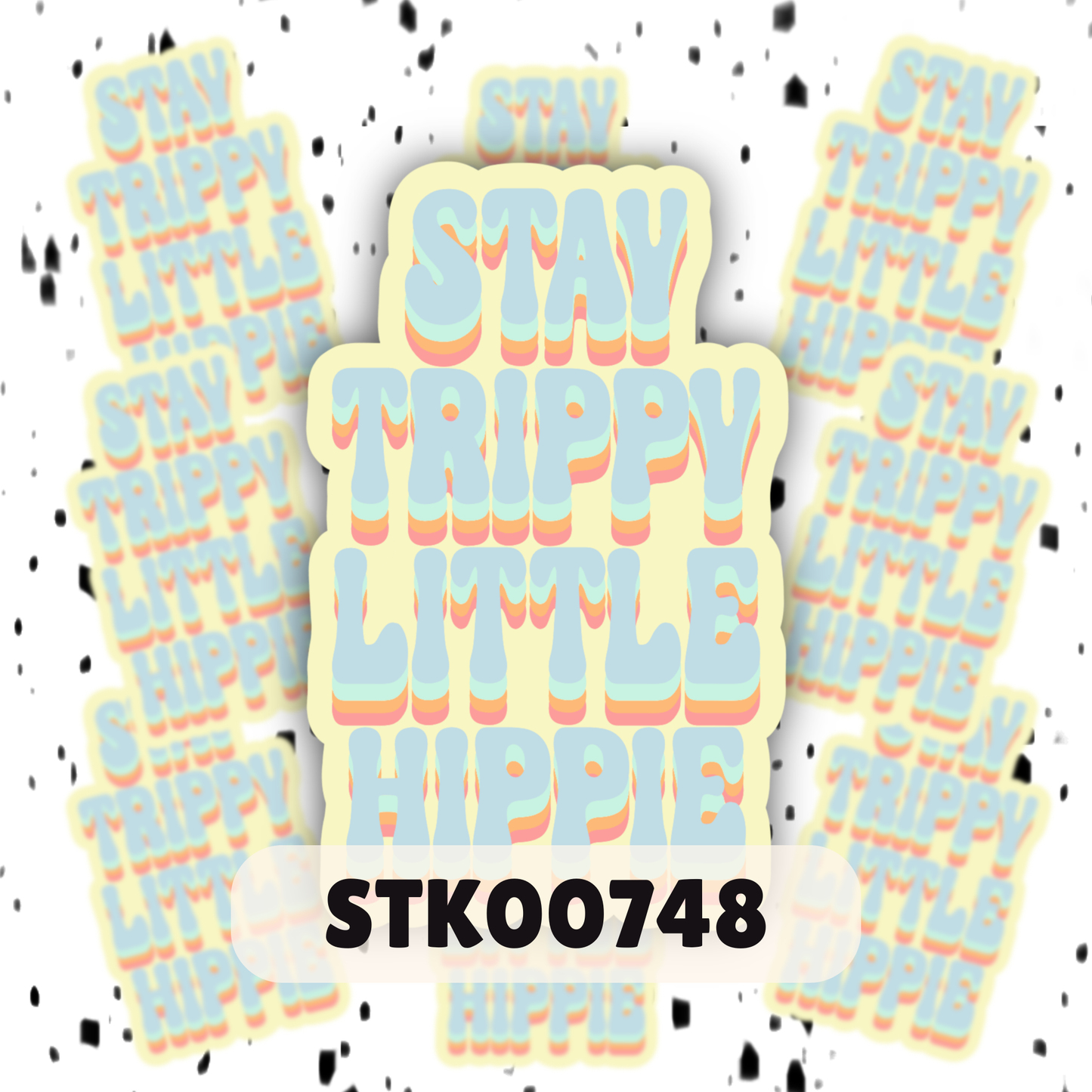 Stay Trippy Stickers