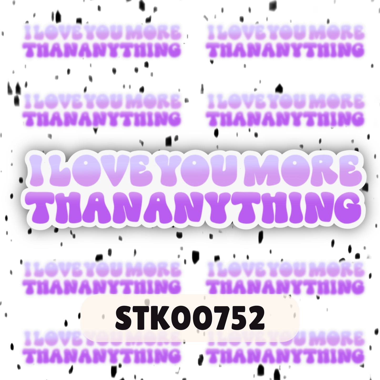 I Love You Stickers