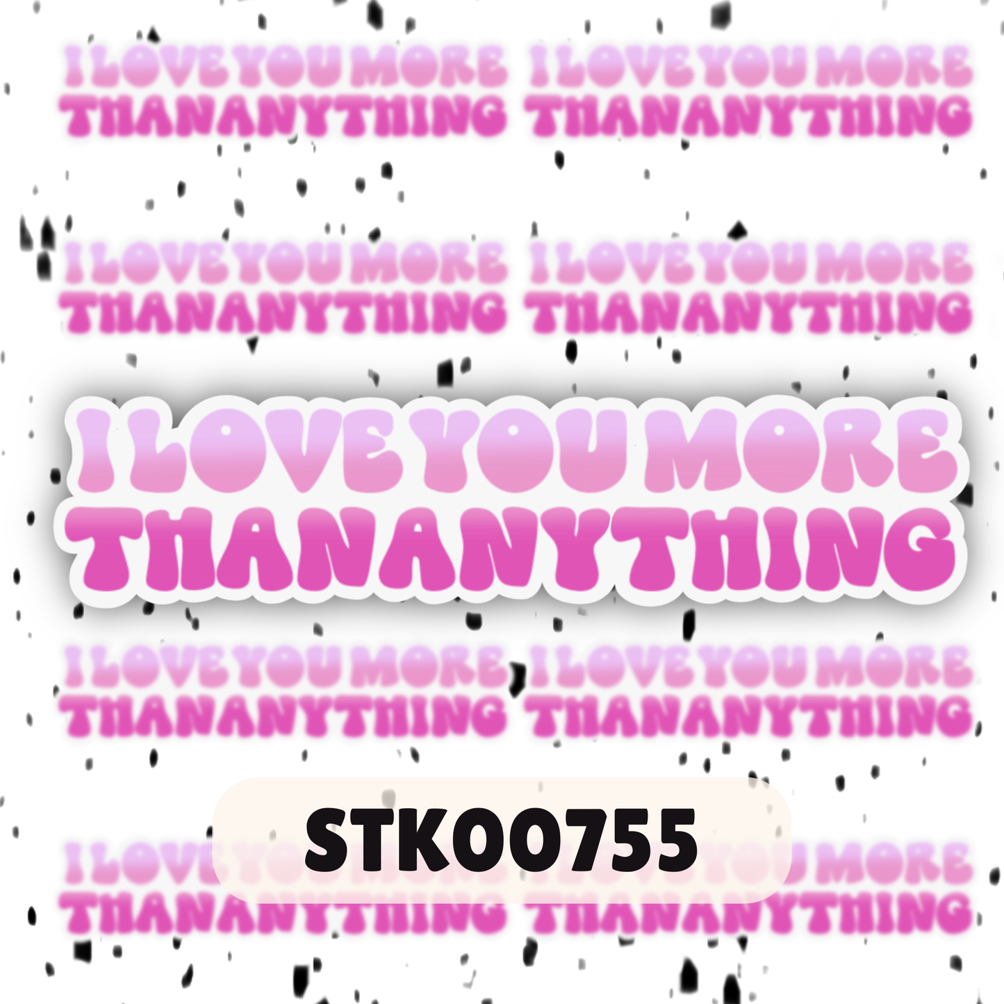 I Love You Stickers