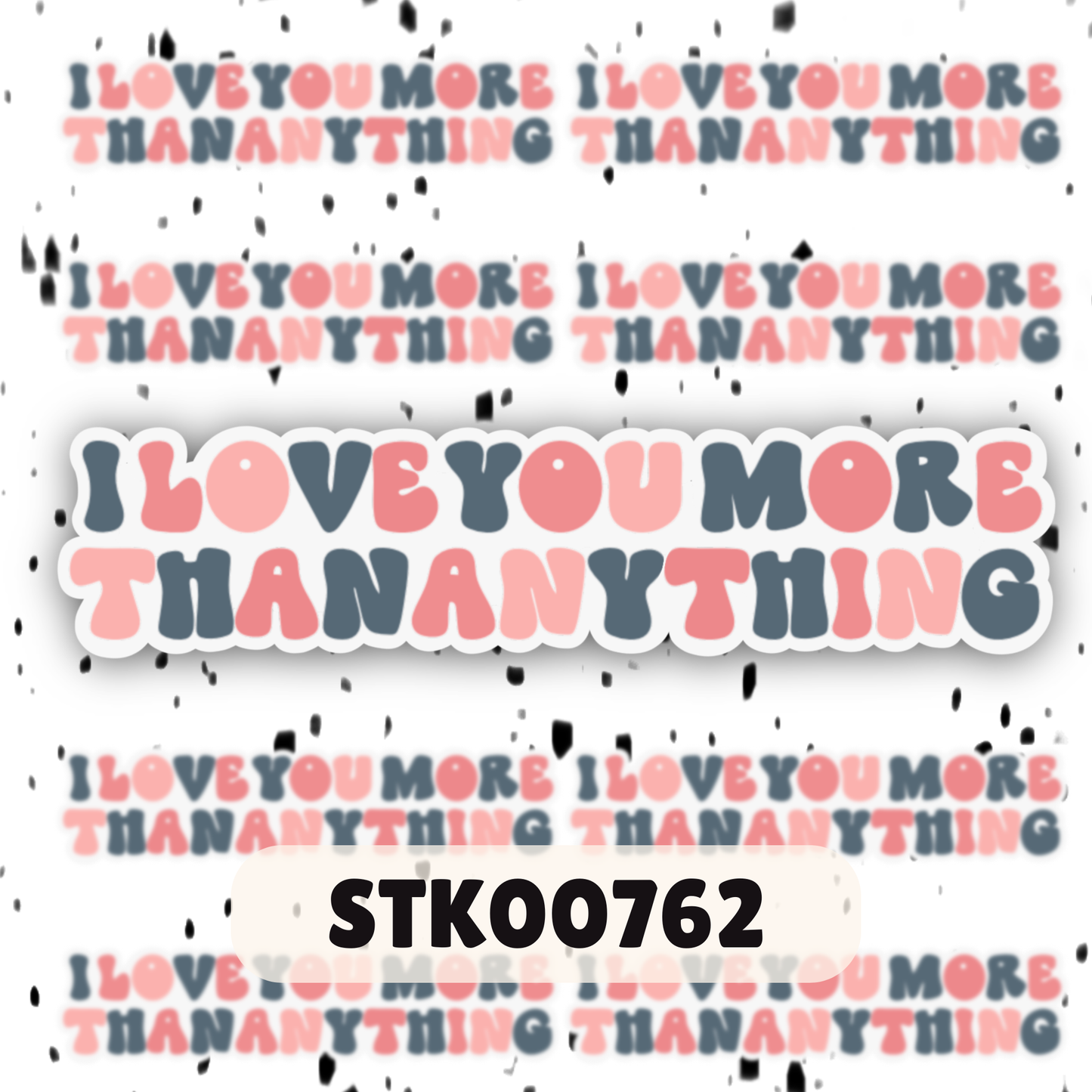 I Love You Stickers