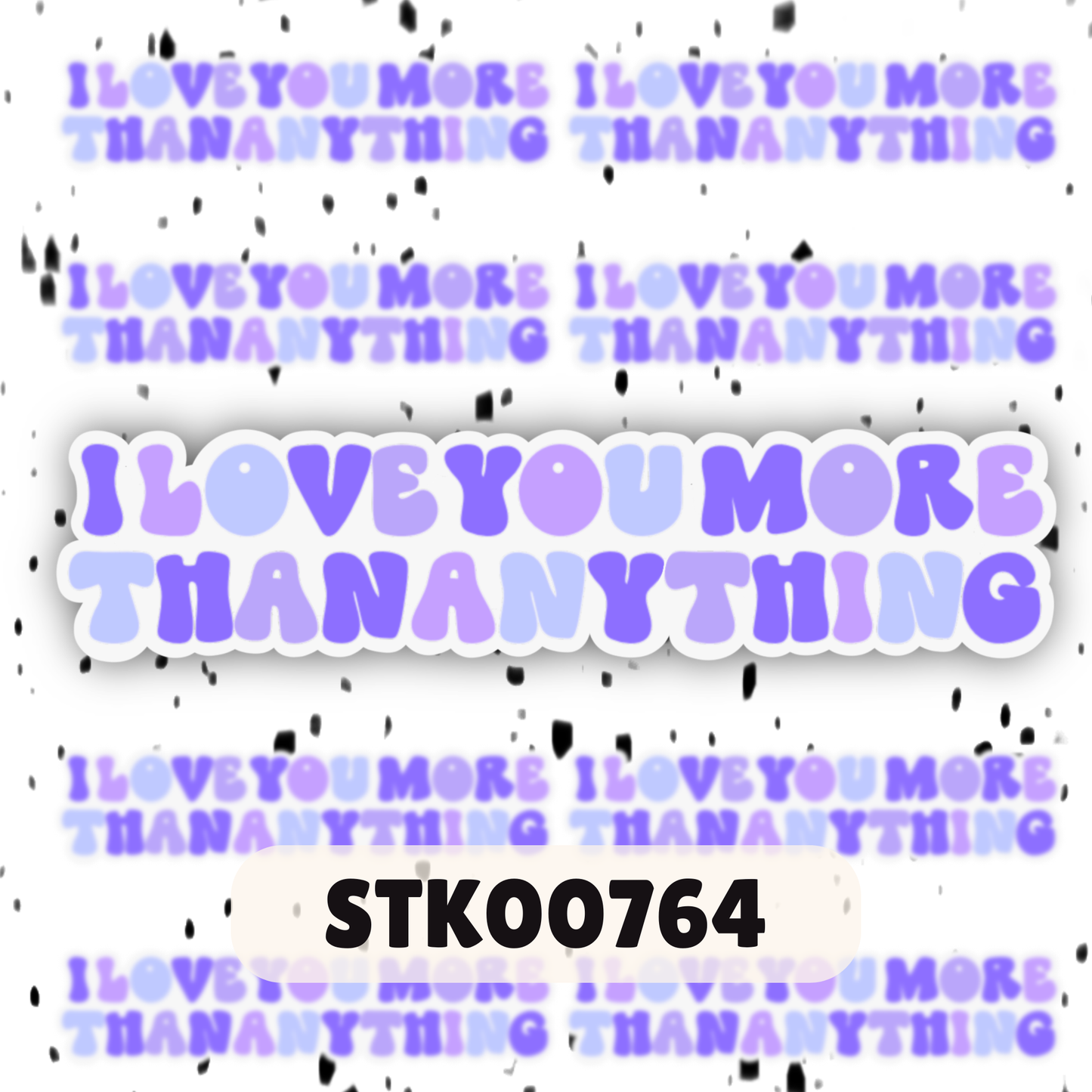 I Love You Stickers