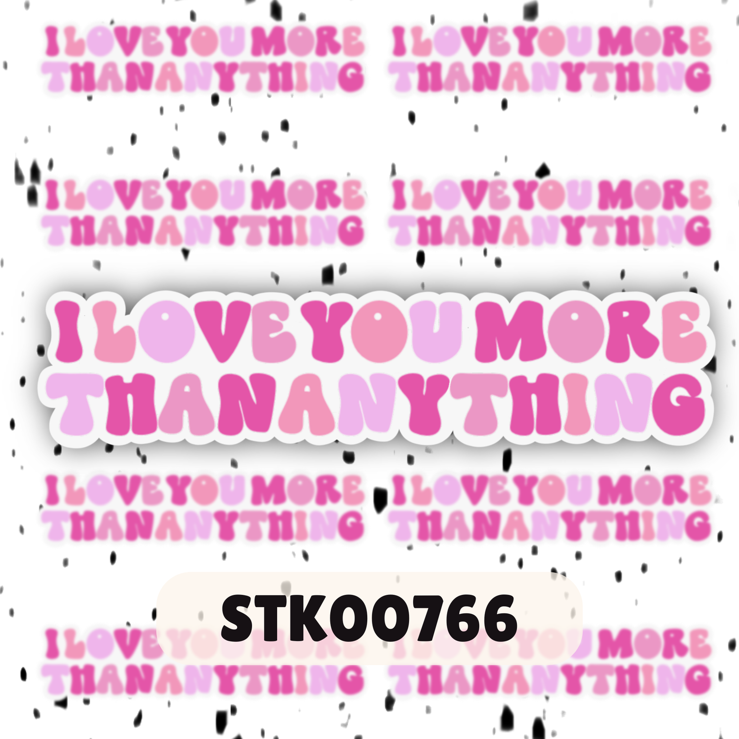 I Love You Stickers