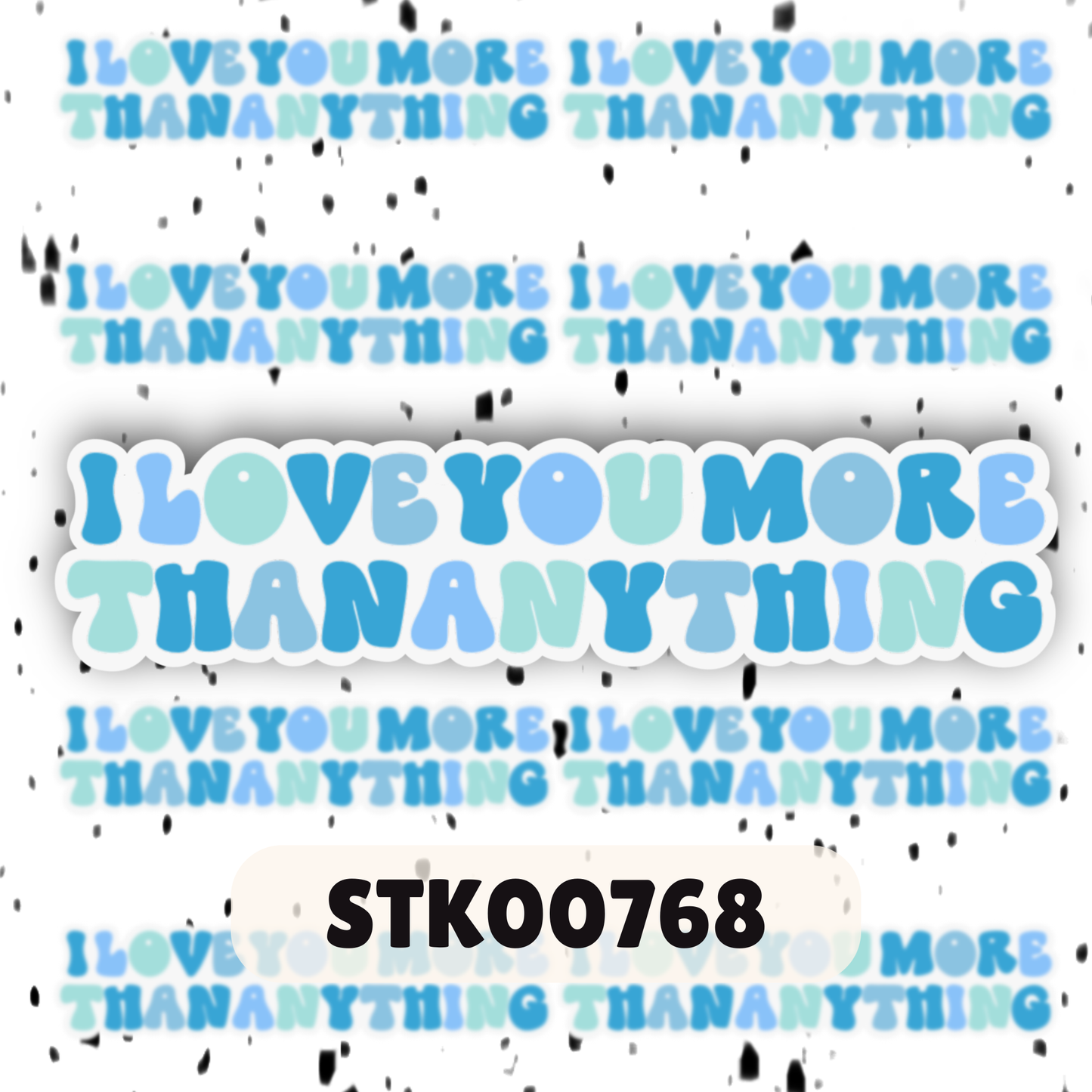 I Love You Stickers