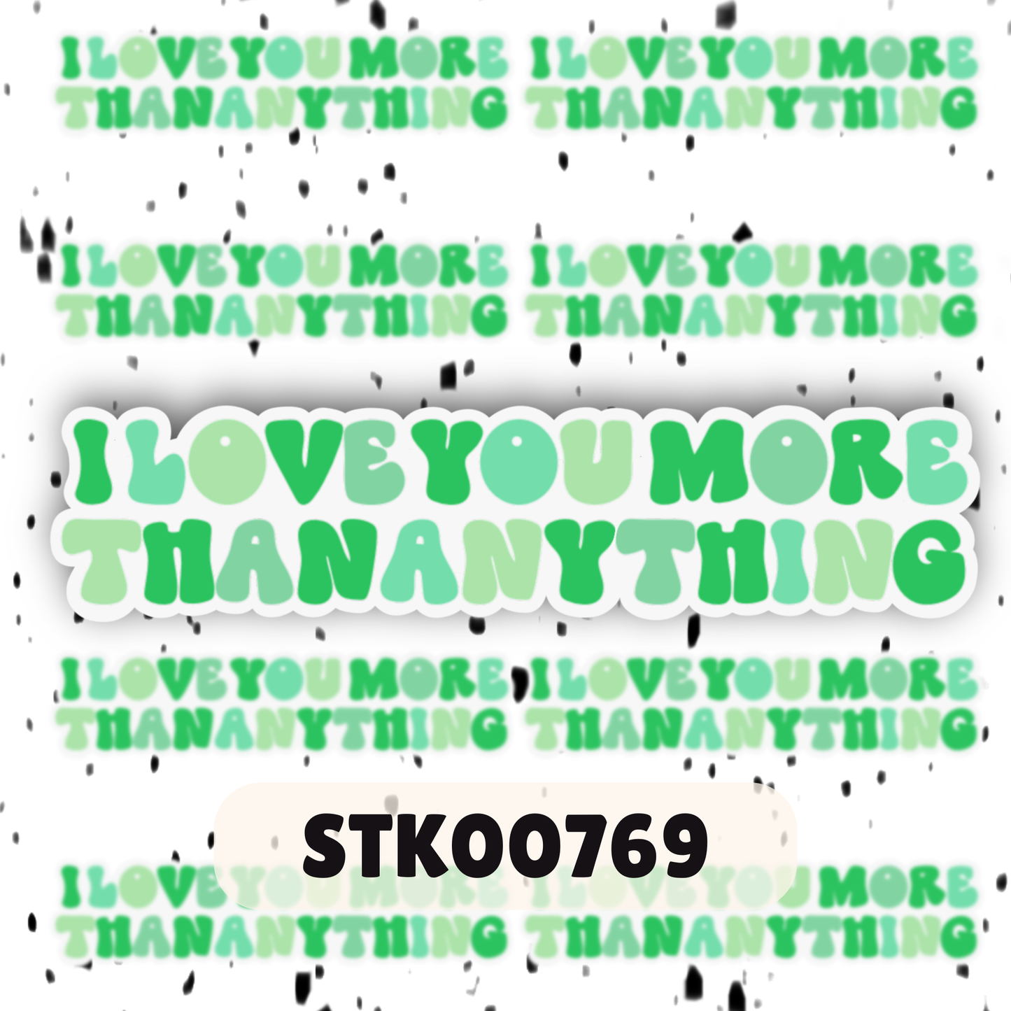 I Love You Stickers