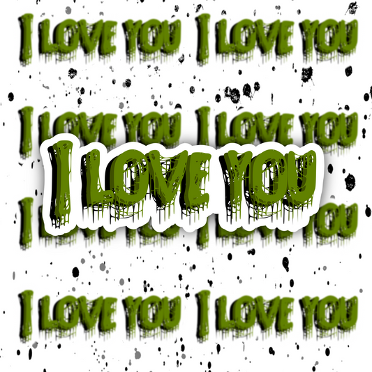 ILY Sticker