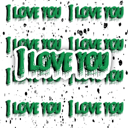 ILY Sticker
