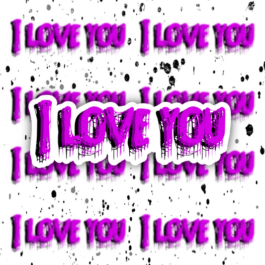 ILY Sticker