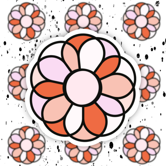 Flower Sticker
