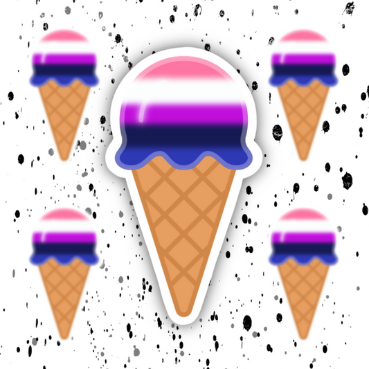Ice Cream Sticker