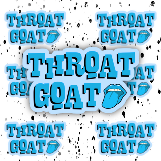 Throat Goat Sticker