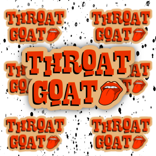 Throat Goat Sticker