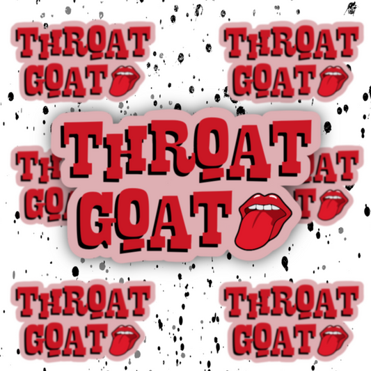 Throat Goat Sticker